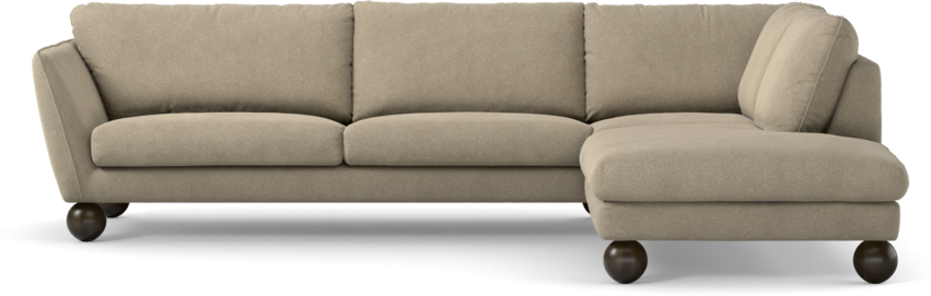 Madison Lux - 3-sits soffa med divan höger - Beige