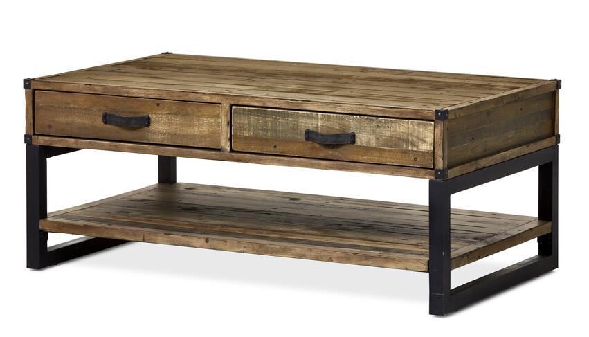 Woodenforge - Soffbord, L 120 cm - Brun