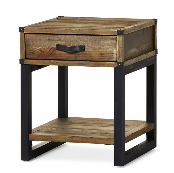 Woodenforge - Lampbord, L 50 cm - Brun