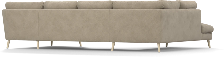 Madison Lux - 2-sits soffa med divan vänster och schäslong höger - Beige