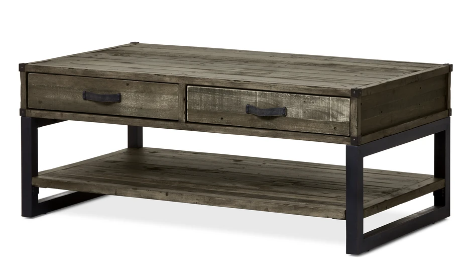 Woodenforge - Soffbord, 120x70x51 cm - Grå