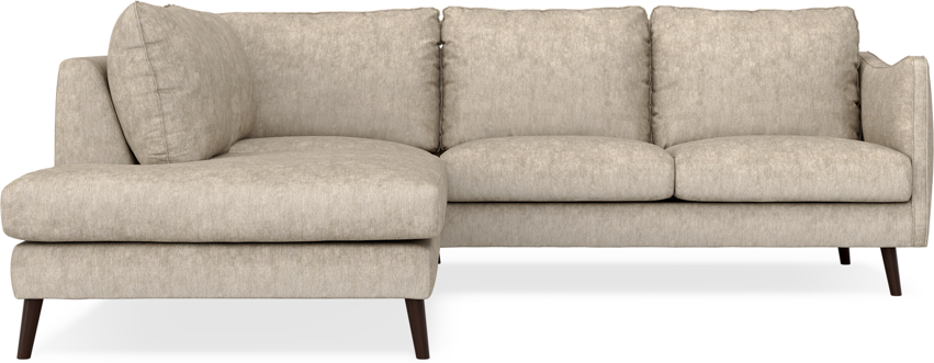 Madison - 2-sits soffa med divan vänster - Beige