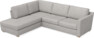 Friday - 2,5-sits soffa med divan vänster - Vit