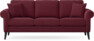 Eden - 3-sits soffa - Röd