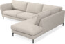 Madison Lux - 3-sits soffa med divan höger - Vit