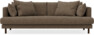 Harper - 3-sits soffa, hel dyna - Brun