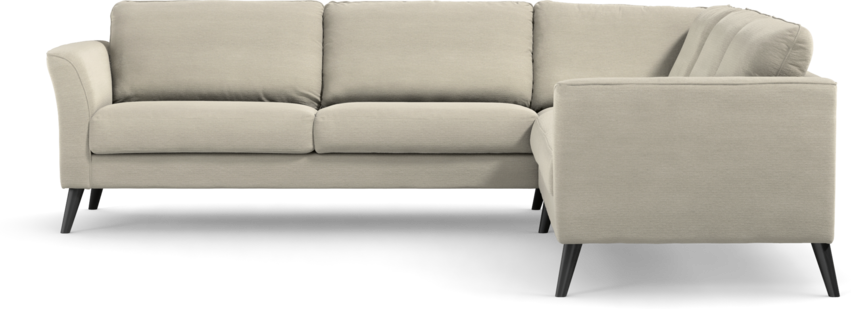 Bridge - Hörnsoffa, 3+3-sits - Beige