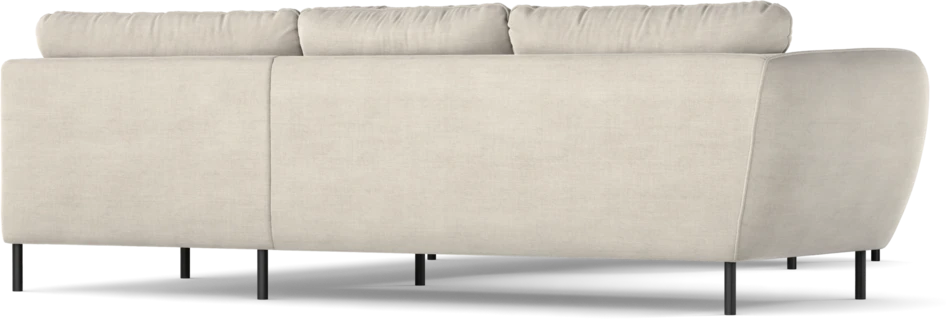 Madison Lux - Hörnsoffa med schäslong höger - Beige