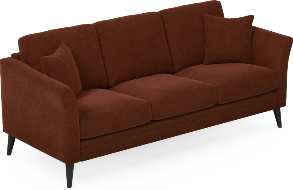 Eden - 3-sits soffa - Orange
