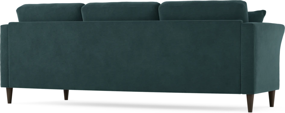 Eden - 3-sits soffa svängd - Blå