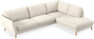 Madison Lux - 3-sits soffa med divan höger - Vit