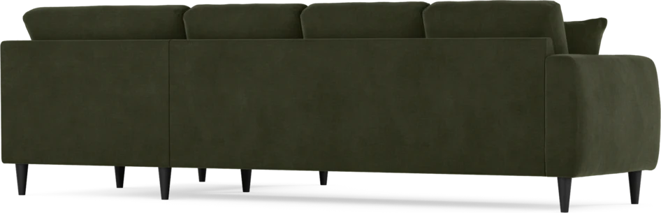 Eden - Hörnsoffa, 3+1-sits - Grön