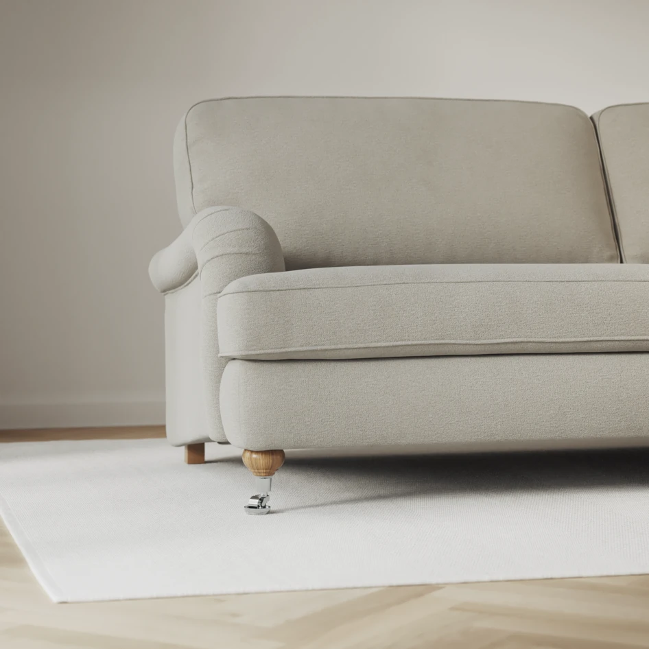 Oxford - 3-sits soffa svängd - Grå