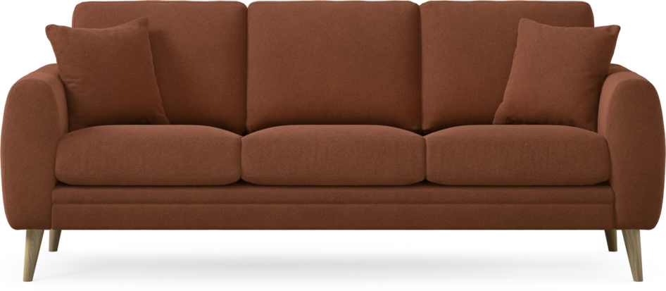 Eden - 3-sits soffa - Orange