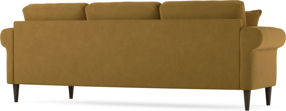 Eden - 3-sits soffa svängd - Gul