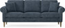 Eden - 3-sits soffa - Blå