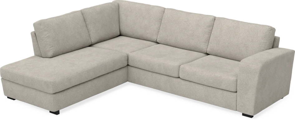 Friday - 2,5-sits soffa med divan vänster - Beige