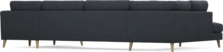 Bridge - 3-sits soffa med divan vänster och schäslong höger - Blå