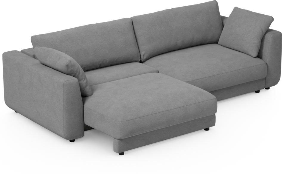 Amie - Bäddsoffa 4-sits - Grå