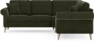 Eden - Hörnsoffa, 2+2-sits - Grön