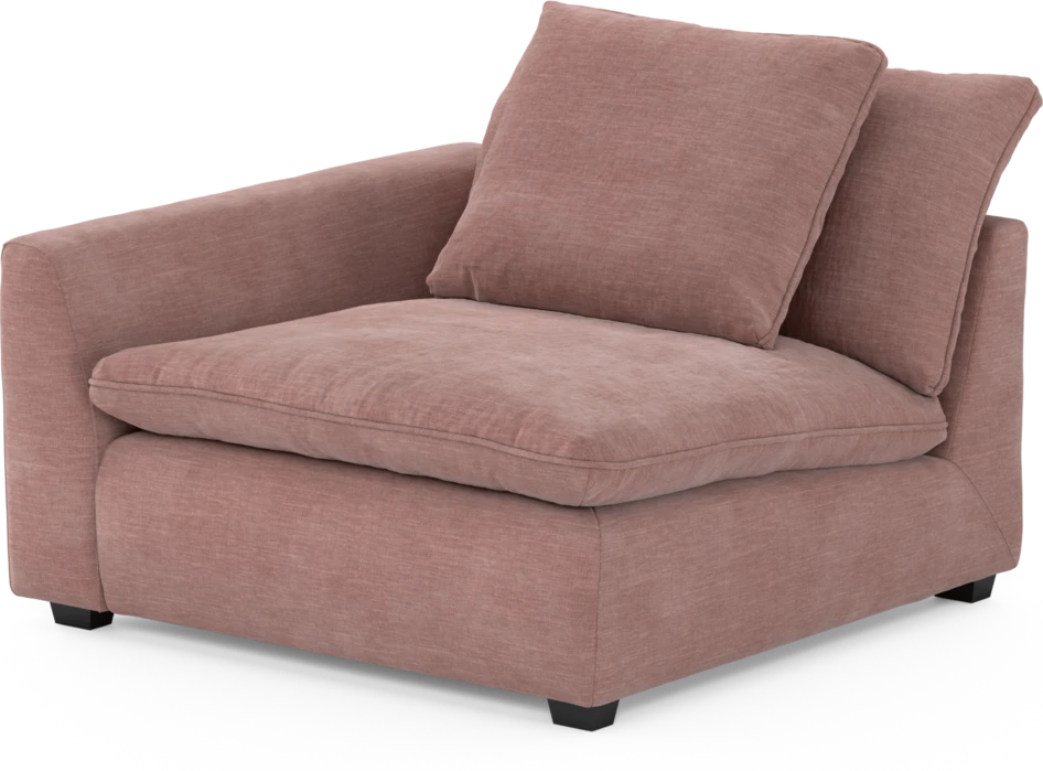 Bellora - 1-sits med armstöd vänster - Rosa