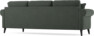 Eden - 3-sits soffa svängd - Grön