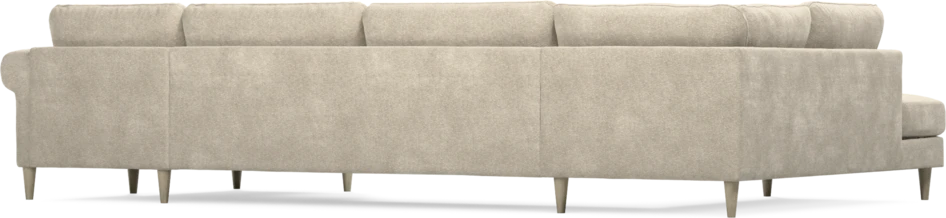Bridge - 3-sits soffa med divan vänster och schäslong höger - Beige