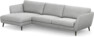 Madison Lux - 3-sits soffa med schäslong vänster - Grå