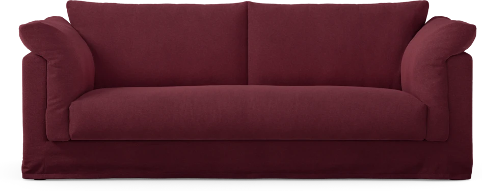 Cherrie Klädsel - Klädsel till 2,5-sits soffa, hel dyna - Röd