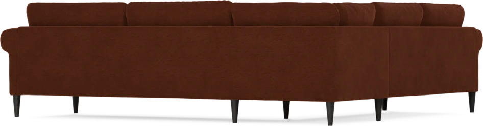 Bridge - Hörnsoffa, 2+3-sits - Orange