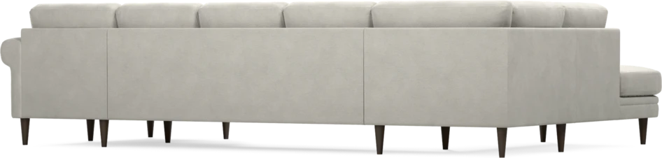 Eden - 3-sits soffa med divan vänster och schäslong höger - Grå