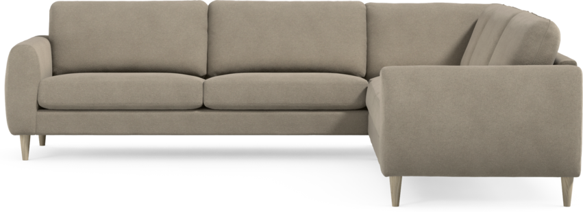 Bridge - Hörnsoffa, 3+3-sits - Beige