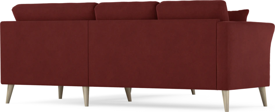 Eden - Hörnsoffa, 2+2-sits - Röd