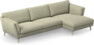 Madison Lux - 3-sits soffa med schäslong höger - Grön