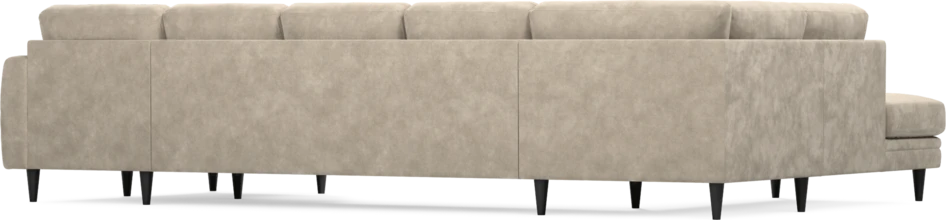 Eden - 3-sits soffa med divan vänster och schäslong höger - Beige