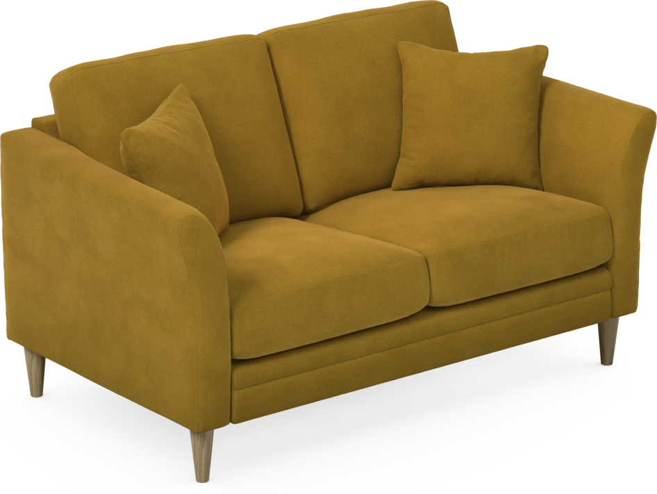 Eden - 2-sits soffa - Gul