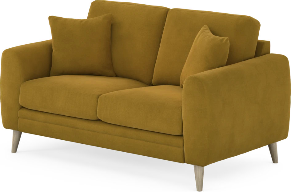 Eden - 2-sits soffa - Gul