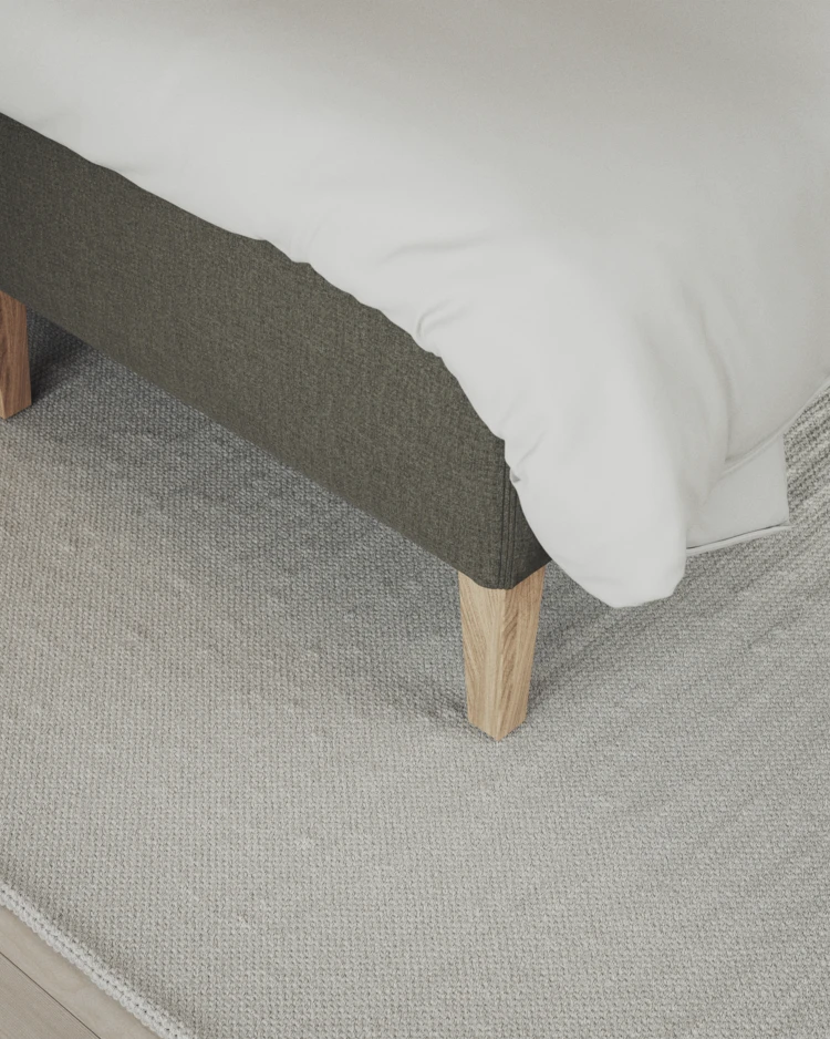 Delux Sense - Kontinentalsäng, enkelsäng 120 cm med bäddmadrass och sängben - inspiration