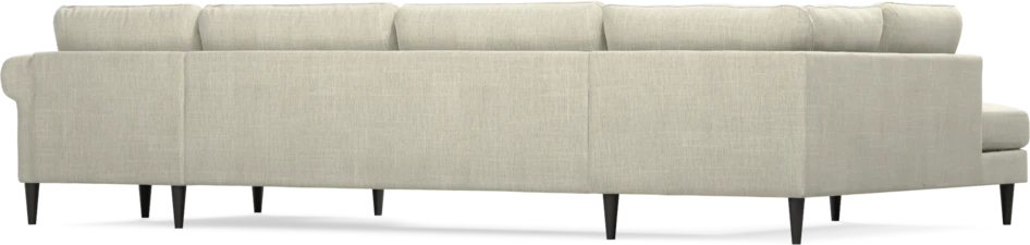 Bridge - 3-sits soffa med divan vänster och schäslong höger - Beige