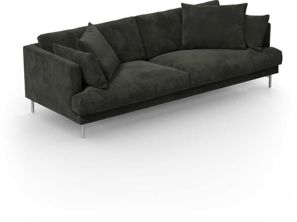 Harper - 4-sits soffa - Svart