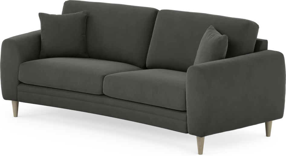 Eden - 2,5-sits soffa svängd - Grå