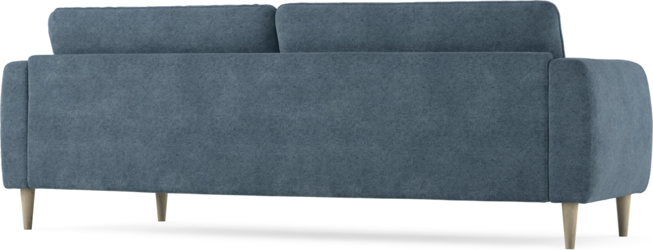 Bridge - 3-sits soffa svängd - Blå