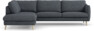 Madison Lux - 3-sits soffa med divan vänster - Vit