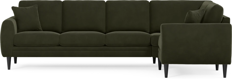 Eden - Hörnsoffa, 3+1-sits - Grön