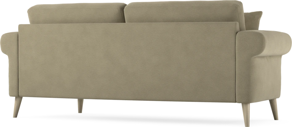 Eden - 2,5-sits soffa svängd - Beige