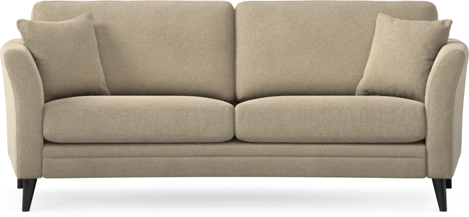 Eden - 2,5-sits soffa svängd - Beige