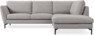 Madison - 2-sits soffa med divan höger - Beige