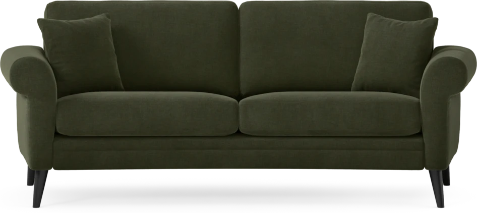 Eden - 2,5-sits soffa svängd - Grön