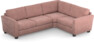 Friday - Hörnsoffa, 2,5+1,5-sits - Rosa