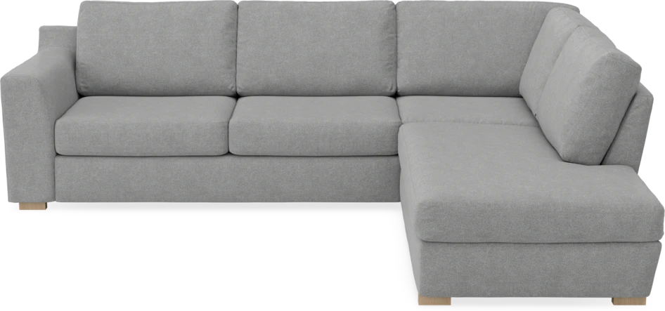 Friday - 2,5-sits soffa med divan höger - Grå
